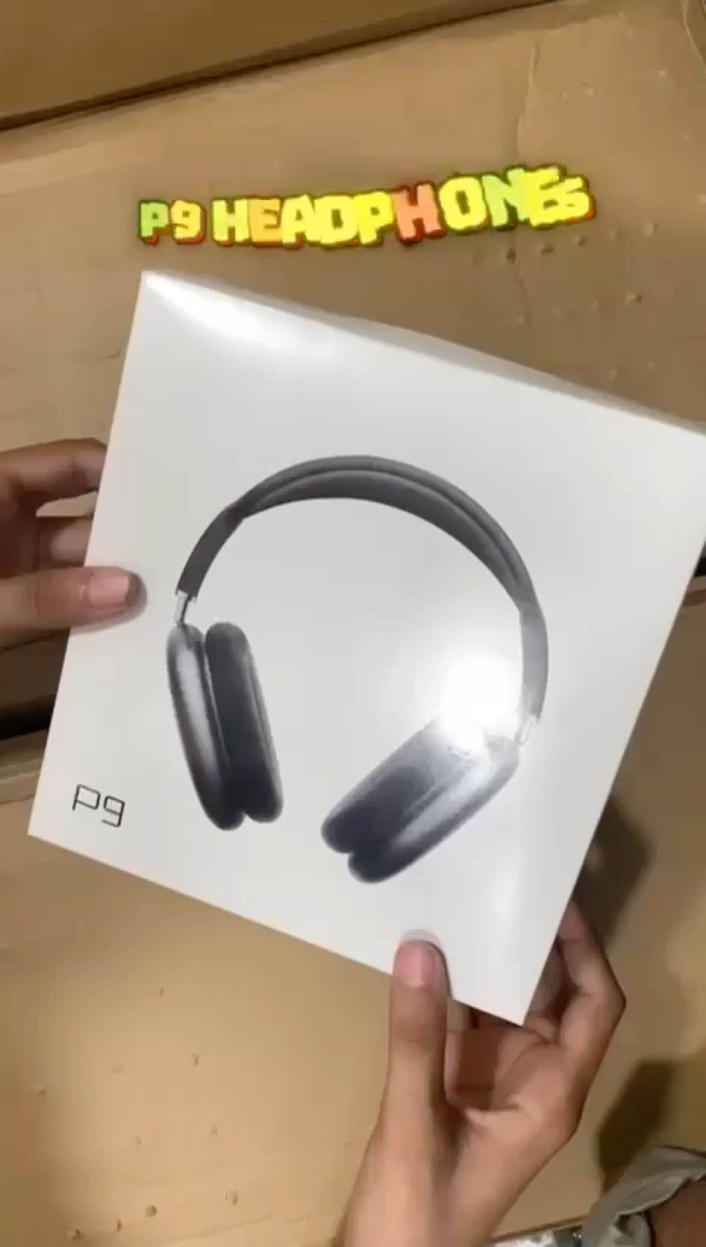 P9 Wireless Bluetooth Headphones with Mic – Noise Cancelling Stereo Sports & Gaming Headset