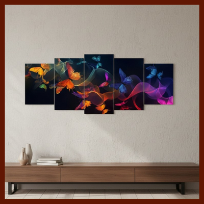 5PCS Butterfly Wall Decor for Home & Stylish Interiors
