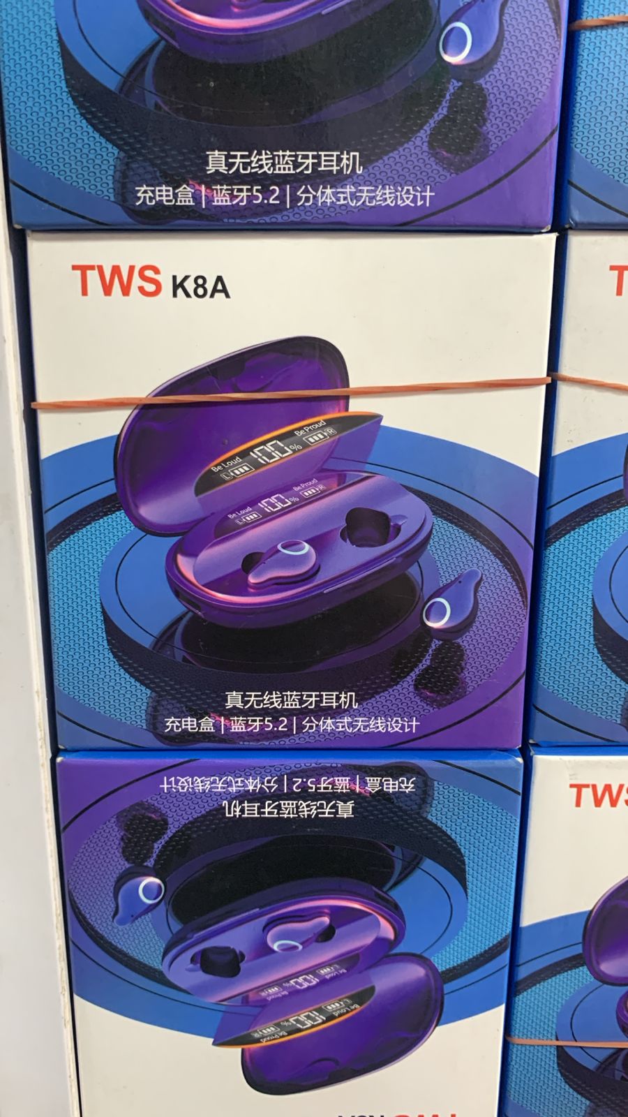 TWS K8/K8A Bluetooth 5.3 True Wireless Earbuds with HD Sound