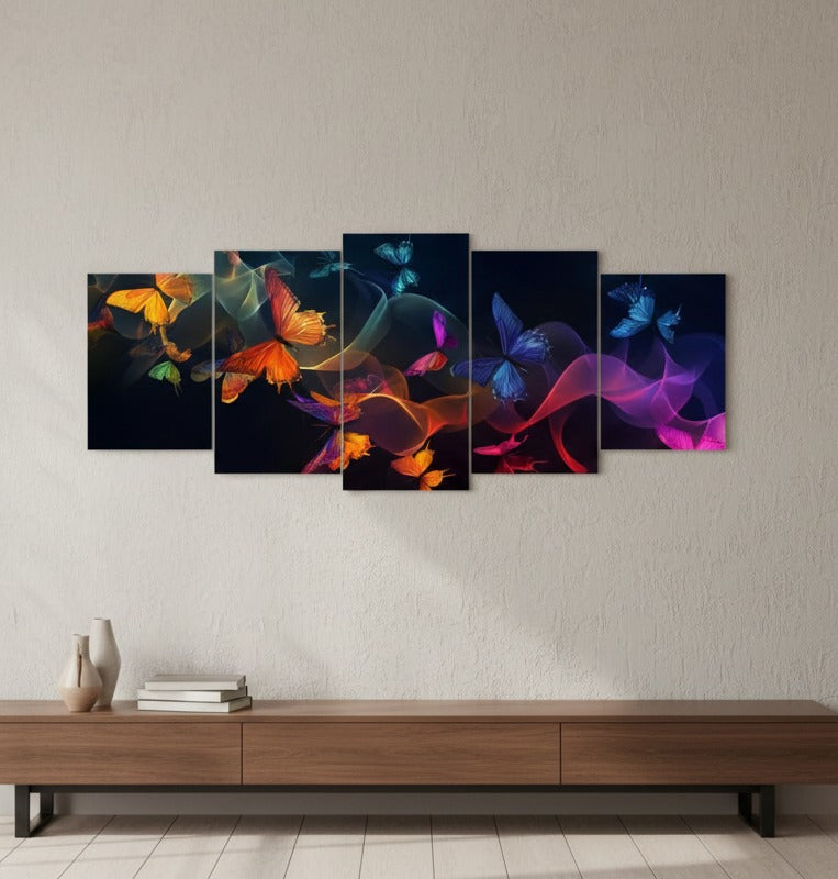 5PCS Butterfly Wall Decor for Home & Stylish Interiors