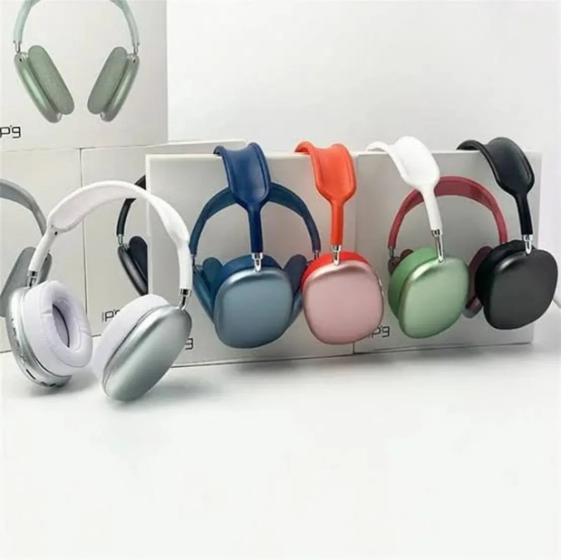 P9 Wireless Bluetooth Headphones with Mic – Noise Cancelling Stereo Sports & Gaming Headset