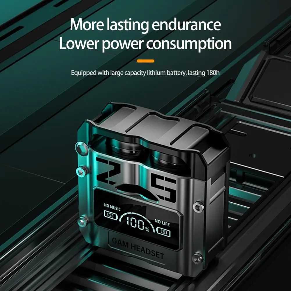 M25 Damix TWS Gaming Headphones True Wireless Earbuds Earphones Earphones Touch Control