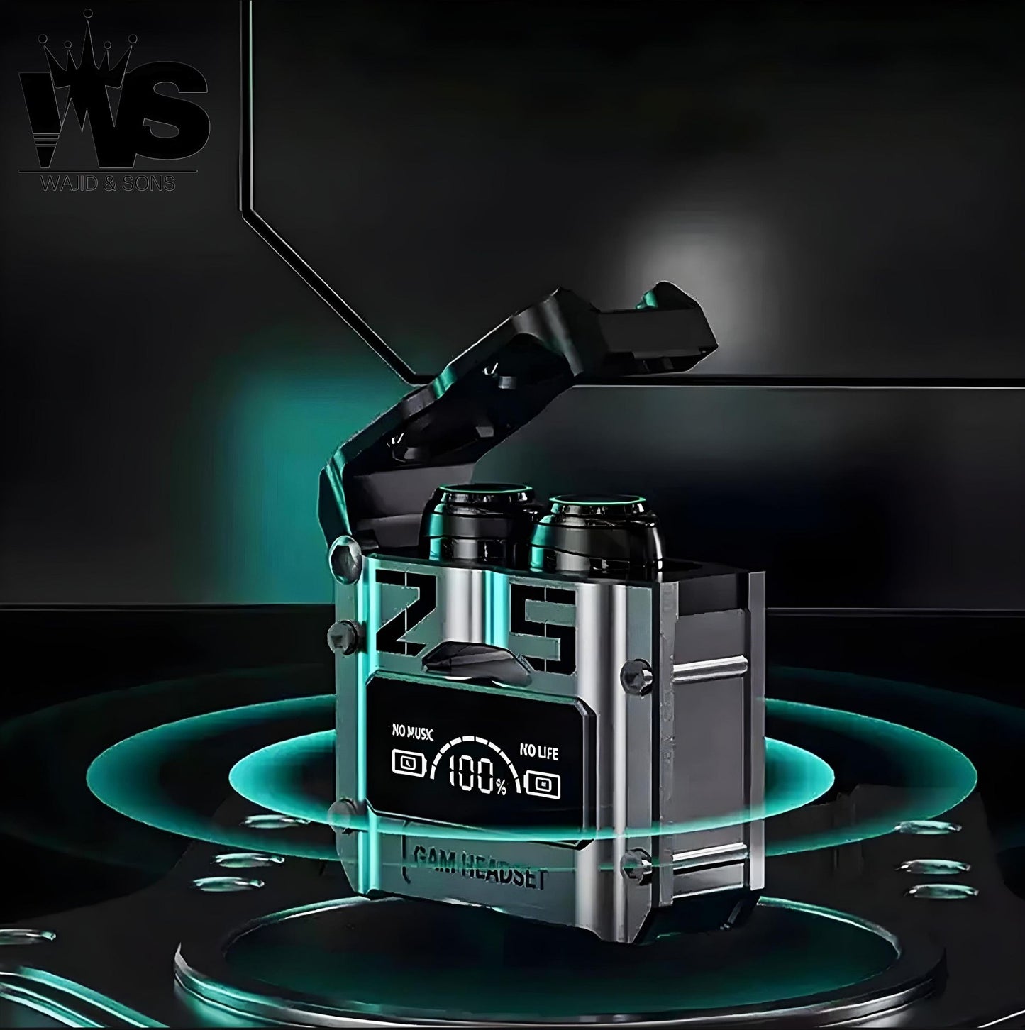 M25 Damix TWS Gaming Headphones True Wireless Earbuds Earphones Earphones Touch Control