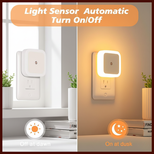 Home Sensor LED Night Light – Auto ON/OFF