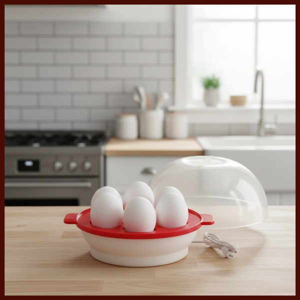 7-in-1 Electric Egg Boiler – Fast & Easy Kitchen Egg Cooker