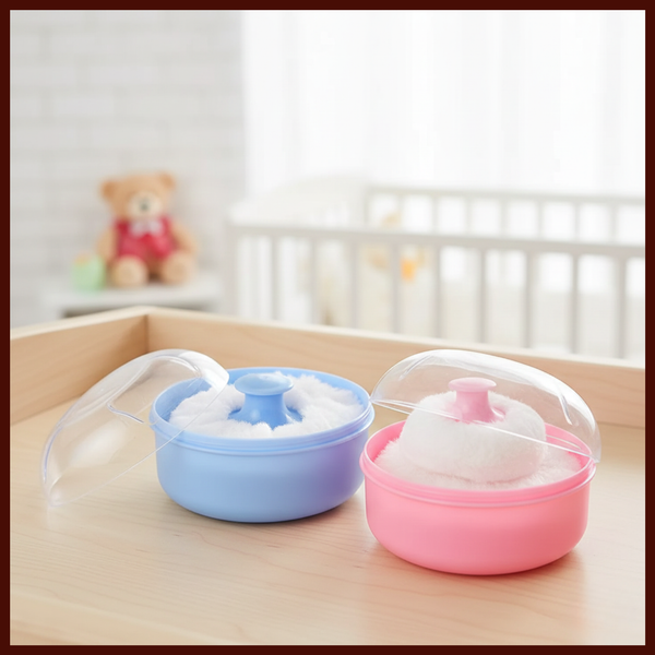 Baby Powder Puff for Babies | Soft & Gentle Infant Skin Care