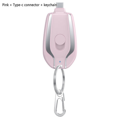 LEST Mini 1500mAh Keychain Power Bank | Fast Wireless Backup Charger for iPhone & Android