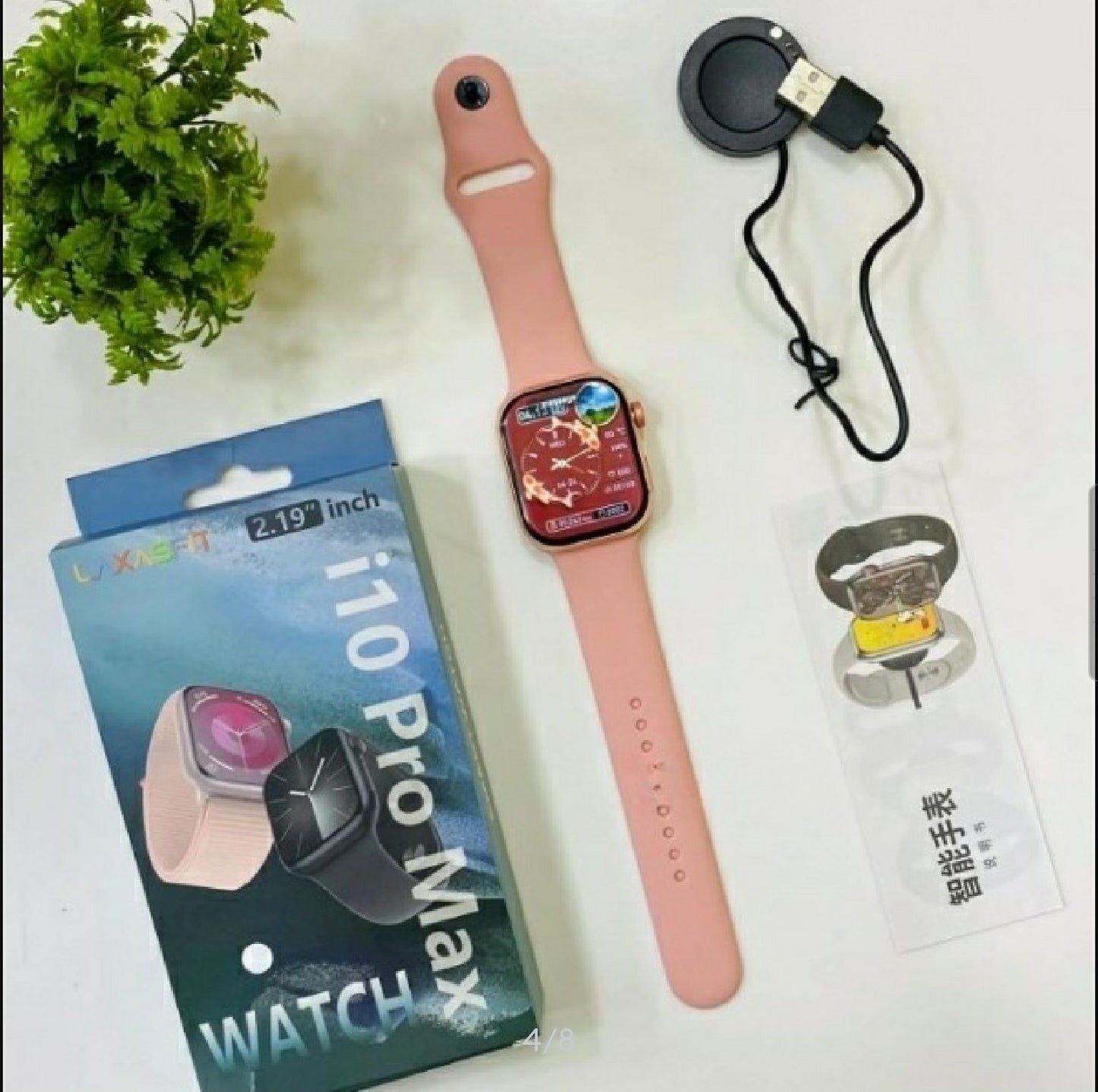 i10 Pro Max Smart Watch Series 9 | 49mm HD Display | Bluetooth Calling