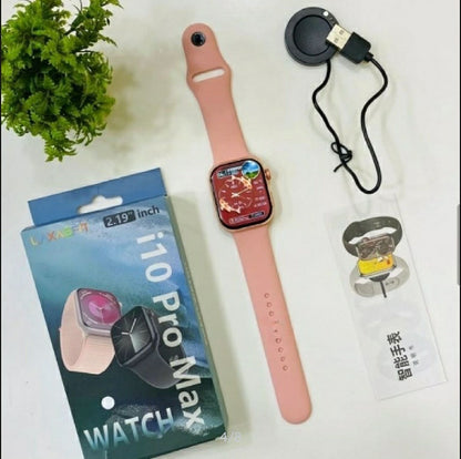 i10 Pro Max Smart Watch Series 9 | 49mm HD Display | Bluetooth Calling