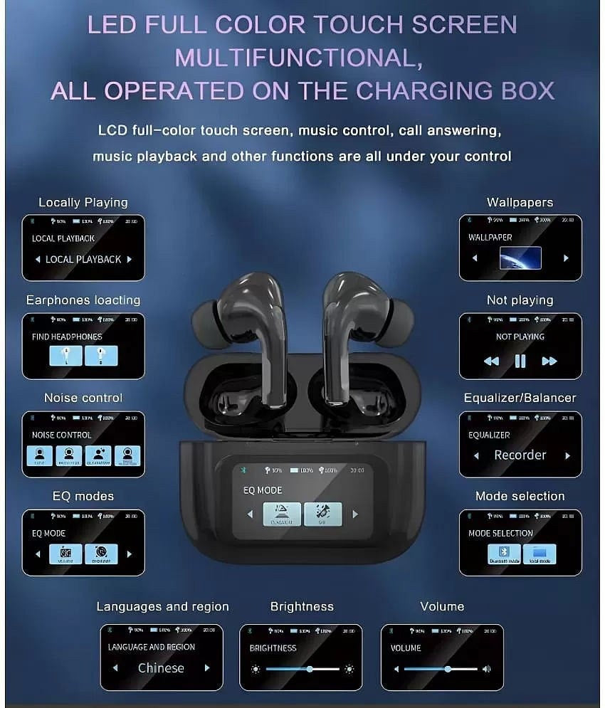 A9 PRO Wireless Bluetooth Earbuds