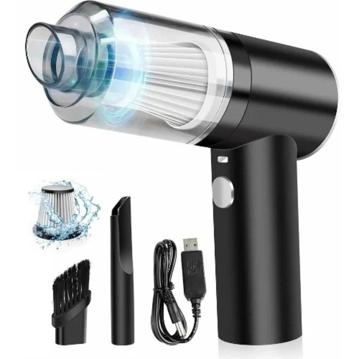 Wireless Car Vacuum Cleaner 4 in 1 | Powerful Suction