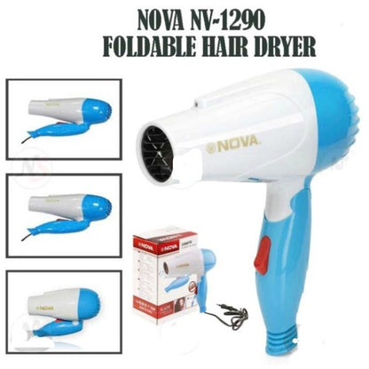 Electric Foldable Travel Hair Dryer | Nova N-658 Compact Design