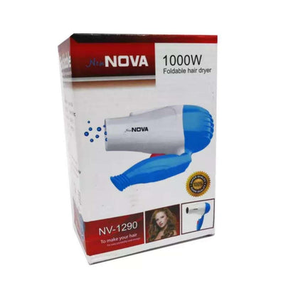 Electric Foldable Travel Hair Dryer | Nova N-658 Compact Design