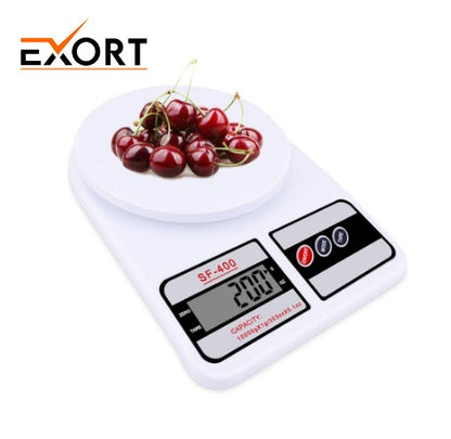 EXORT 10kg Digital Kitchen Scale – Food, Fruit, Vegetable & Jewelry Weighing Machine