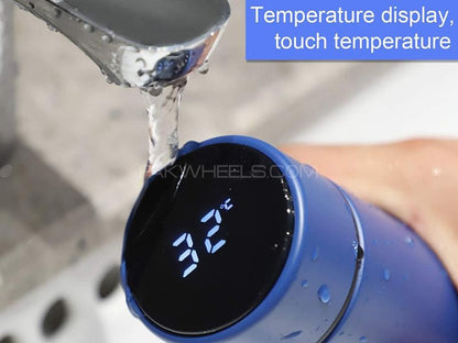 Temperature Water Bottle, LED Temperature Display, Hot Cold Vacuum Flasks, stainless Steel Thermos, LED 500ML Smart Thermos
