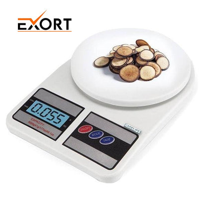 EXORT 10kg Digital Kitchen Scale – Food, Fruit, Vegetable & Jewelry Weighing Machine