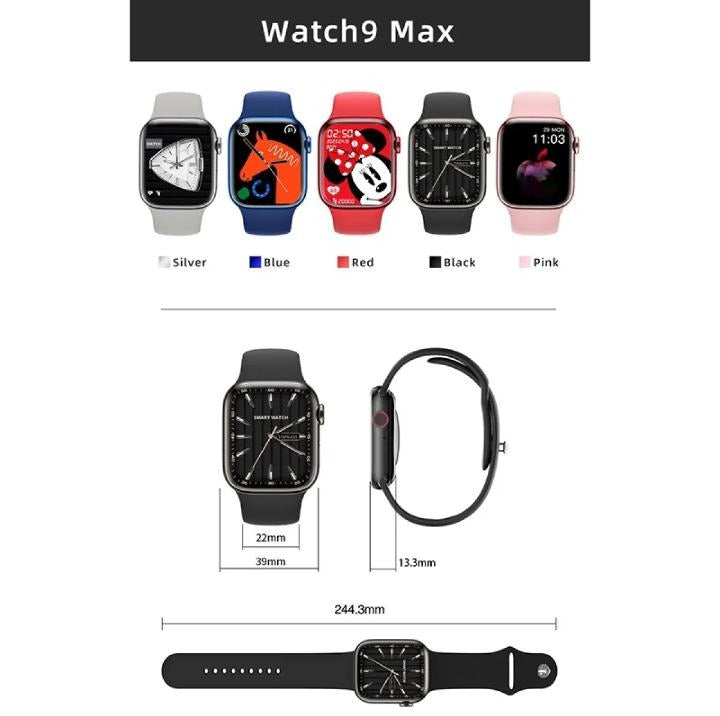 watch 9 max smart watch | Series 8 Bluetooth Call NFC Smartwatch for Men & Women