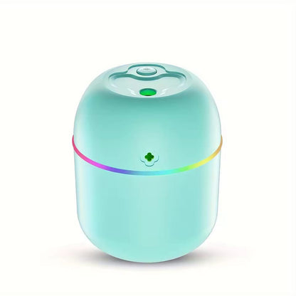 Mini USB Air Humidifier – Silent Cool Mist & LED Night Light for Home, Car & Office