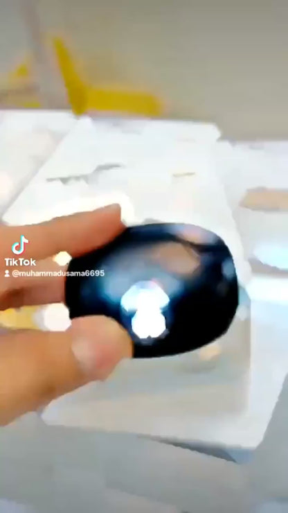 M04 TWS Wireless Earbuds – ENC Noise Cancellation, HiFi Stereo, Bluetooth 5.3 with LED Display (Black & White)