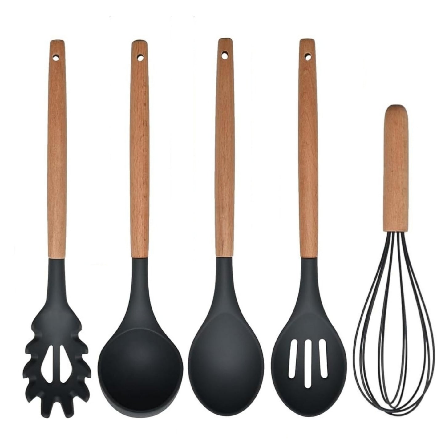12 Pcs Silicone Kitchen Utensils – Heat-Resistant & BPA-Free Cooking Tools Set